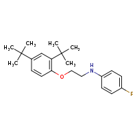 N-[2-(2,4-di-tert-butylphenoxy)ethyl]-4-fluoroaniline