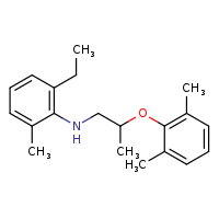 N-[2-(2,6-dimethylphenoxy)propyl]-2-ethyl-6-methylaniline