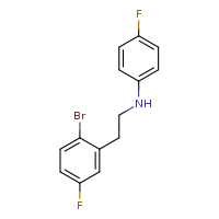 N-[2-(2-bromo-5-fluorophenyl)ethyl]-4-fluoroaniline