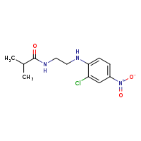 N-{2-[(2-chloro-4-nitrophenyl)amino]ethyl}-2-methylpropanamide