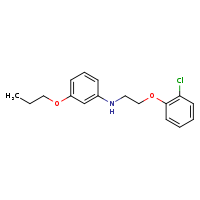 N-[2-(2-chlorophenoxy)ethyl]-3-propoxyaniline