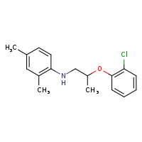 N-[2-(2-chlorophenoxy)propyl]-2,4-dimethylaniline