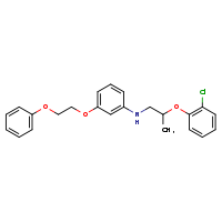 N-[2-(2-chlorophenoxy)propyl]-3-(2-phenoxyethoxy)aniline