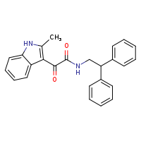 N-(2,2-diphenylethyl)-2-(2-methyl-1H-indol-3-yl)-2-oxoacetamide