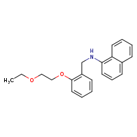 N-{[2-(2-ethoxyethoxy)phenyl]methyl}naphthalen-1-amine