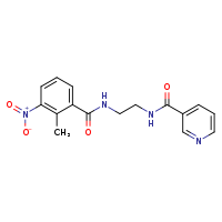 N-{2-[(2-methyl-3-nitrophenyl)formamido]ethyl}pyridine-3-carboxamide