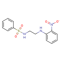 N-{2-[(2-nitrophenyl)amino]ethyl}benzenesulfonamide