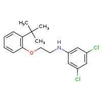N-[2-(2-tert-butylphenoxy)ethyl]-3,5-dichloroaniline