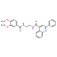 N-{2-[(3,4-dimethoxyphenyl)formamido]ethyl}-2-phenylquinoline-4-carboxamide