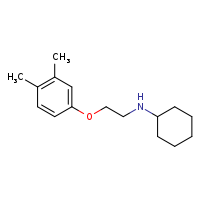 N-[2-(3,4-dimethylphenoxy)ethyl]cyclohexanamine