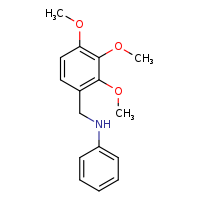 N-[(2,3,4-trimethoxyphenyl)methyl]aniline