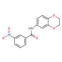 N-(2,3-dihydro-1,4-benzodioxin-6-yl)-3-nitrobenzamide