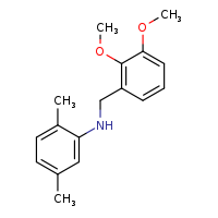 N-[(2,3-dimethoxyphenyl)methyl]-2,5-dimethylaniline