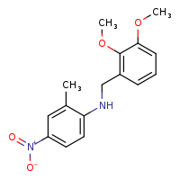 N-[(2,3-dimethoxyphenyl)methyl]-2-methyl-4-nitroaniline