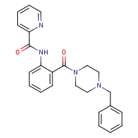 N-[2-(4-benzylpiperazine-1-carbonyl)phenyl]pyridine-2-carboxamide