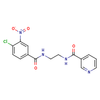 N-{2-[(4-chloro-3-nitrophenyl)formamido]ethyl}pyridine-3-carboxamide