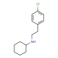 N-[2-(4-chlorophenyl)ethyl]cyclohexanamine