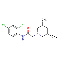 N-(2,4-dichlorophenyl)-2-(3,5-dimethylpiperidin-1-yl)acetamide
