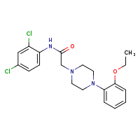 N-(2,4-dichlorophenyl)-2-[4-(2-ethoxyphenyl)piperazin-1-yl]acetamide