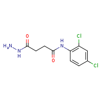 N-(2,4-dichlorophenyl)-3-(hydrazinecarbonyl)propanamide