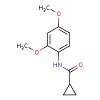 N-(2,4-dimethoxyphenyl)cyclopropanecarboxamide