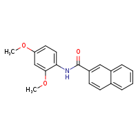 N-(2,4-dimethoxyphenyl)naphthalene-2-carboxamide