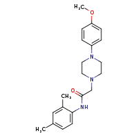 N-(2,4-dimethylphenyl)-2-[4-(4-methoxyphenyl)piperazin-1-yl]acetamide