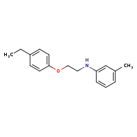 N-[2-(4-ethylphenoxy)ethyl]-3-methylaniline