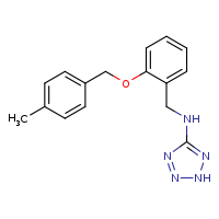 N-({2-[(4-methylphenyl)methoxy]phenyl}methyl)-2H-1,2,3,4-tetrazol-5-amine