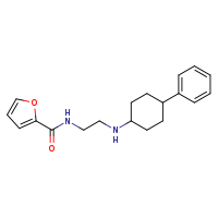 N-{2-[(4-phenylcyclohexyl)amino]ethyl}furan-2-carboxamide