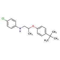 N-[2-(4-tert-butylphenoxy)propyl]-4-chloroaniline