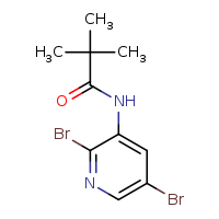 N-(2,5-dibromopyridin-3-yl)-2,2-dimethylpropanamide