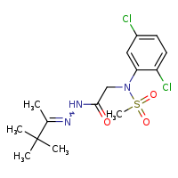 N-(2,5-dichlorophenyl)-N-({N'-[(2E)-3,3-dimethylbutan-2-ylidene]hydrazinecarbonyl}methyl)methanesulfonamide