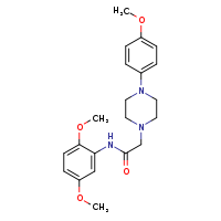 N-(2,5-dimethoxyphenyl)-2-[4-(4-methoxyphenyl)piperazin-1-yl]acetamide