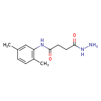N-(2,5-dimethylphenyl)-3-(hydrazinecarbonyl)propanamide