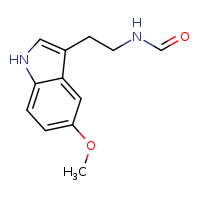 N-[2-(5-methoxy-1H-indol-3-yl)ethyl]formamide