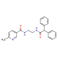 N-{2-[(6-methylpyridin-3-yl)formamido]ethyl}-2,2-diphenylacetamide