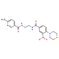 N-{2-[(6-methylpyridin-3-yl)formamido]ethyl}-4-(morpholin-4-yl)-3-nitrobenzamide