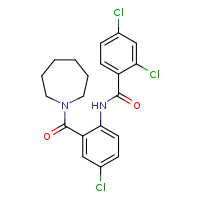 N-[2-(azepane-1-carbonyl)-4-chlorophenyl]-2,4-dichlorobenzamide