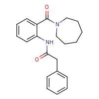 N-[2-(azepane-1-carbonyl)phenyl]-2-phenylacetamide