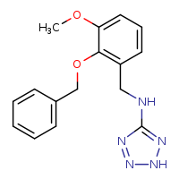 N-{[2-(benzyloxy)-3-methoxyphenyl]methyl}-2H-1,2,3,4-tetrazol-5-amine