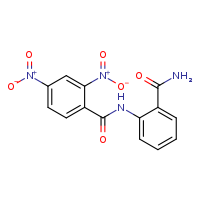 N-(2-carbamoylphenyl)-2,4-dinitrobenzamide