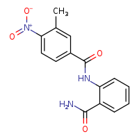 N-(2-carbamoylphenyl)-3-methyl-4-nitrobenzamide
