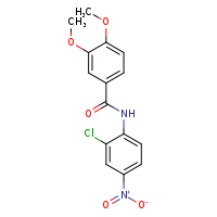 N-(2-chloro-4-nitrophenyl)-3,4-dimethoxybenzamide