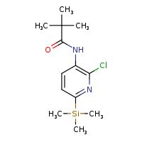 N-[2-chloro-6-(trimethylsilyl)pyridin-3-yl]-2,2-dimethylpropanamide