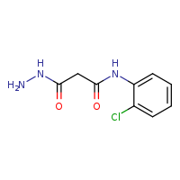 N-(2-chlorophenyl)-2-(hydrazinecarbonyl)acetamide