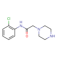 N-(2-chlorophenyl)-2-(piperazin-1-yl)acetamide
