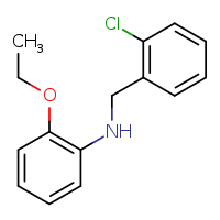 N-[(2-chlorophenyl)methyl]-2-ethoxyaniline
