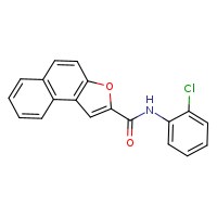 N-(2-chlorophenyl)naphtho[2,1-b]furan-2-carboxamide
