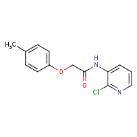 N-(2-chloropyridin-3-yl)-2-(4-methylphenoxy)acetamide